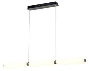 REALITY Catkin LED pendant lightAlu, and Glass and Iron /Sandy Black LED 24W with 80lm/W;A+ ; 4000K2years warranty; A+Lampsize:920x70xH1200mm - REAL-3