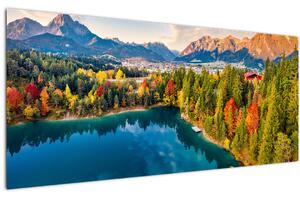 Kép - Urisee-tó, Ausztria (120x50 cm)
