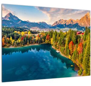 Kép - Urisee-tó, Ausztria (70x50 cm)