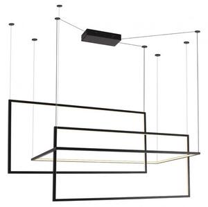 MaxLight P0271D LAMPA WISZĄCA GEOMETRIC CZARNA ŚCIEMNIALNA - MAX-P0271D