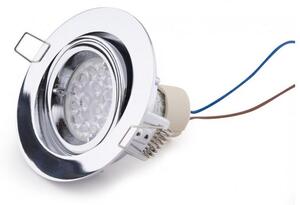 MaxLight H0038 OPRAWA WPUSTOWA FINE OKRĄGŁA CHROM - MAX-H0038