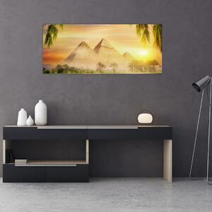 Kép - piramisok (120x50 cm)