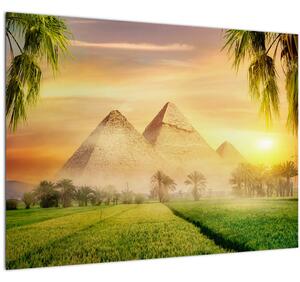 Kép - piramisok (70x50 cm)