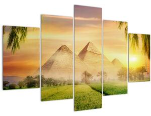 Kép - piramisok (150x105 cm)