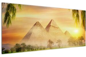 Kép - piramisok (120x50 cm)