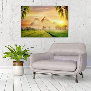 Kép - piramisok (90x60 cm)