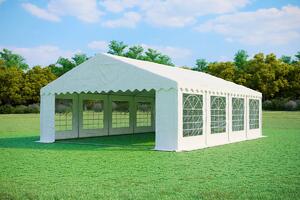 Party sátor 6x8 m PREMIUM - tűzálló szín fehér