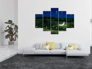 Kép - zuhanó égbolt (150x105 cm)