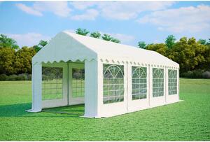 Party sátor 3x8 m PRÉMIUM - tűzálló szín fehér