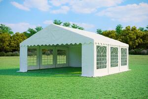 Party sátor 6x6 m PREMIUM - tűzálló szín fehér