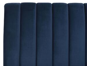 Franciaágy 180 cm MASALA (textil) (kék). 1018552