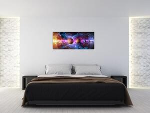 Kép - Naprendszer (120x50 cm)