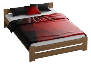 Fa ágy 120x200 Euro tölgy