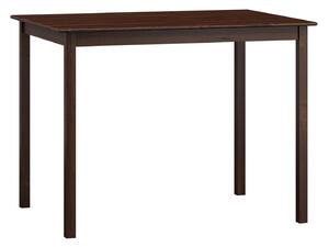 Téglalap alakú asztal c1 dió 80x50 cm