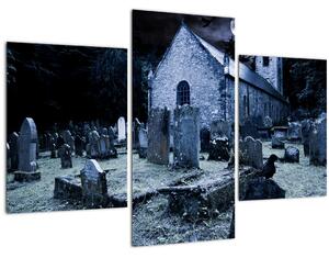 Kép - sötét éjszaka (90x60 cm)