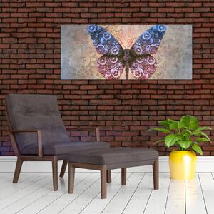 Kép - Steampunk pillangó (120x50 cm)