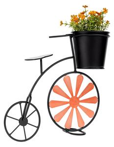 TEM-Semil kerékpár alakú retró virágtartó