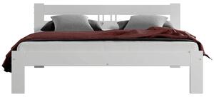 Fa ágy 140x200cm ESM1 fehér