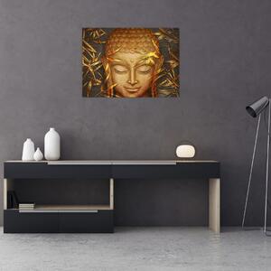 Kép - arany Buddha (70x50 cm)