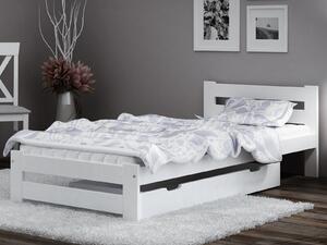 Fa ágy 90x200cm Eureka VitBed fehér