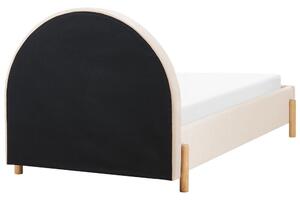 Egyszemélyes ágy 90 cm Clinton Bonell (bordó) (ágyráccsal és matraccal, és tárolóhellyel). 1077526