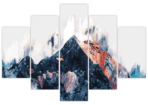 Kép - Absztrakt hegy (150x105 cm)