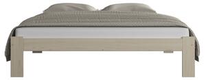 Fa ágy 140x200 VitBed Anzu fehérített fenyő