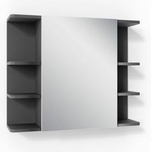 Vicco Fynn tükrös szekrény 80x64 cm, antracit