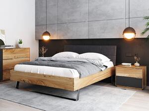 Tölgyfa ágy 140x200 cm Teramo