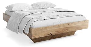 Tölgyfa lebegő ágy 160x200 cm Bergamo