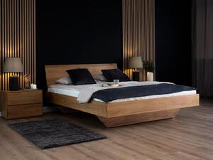 Tölgyfa lebegő ágy 160x200 cm Piacenza
