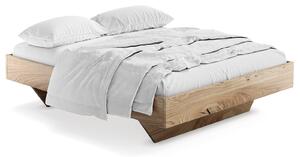 Tölgyfa lebegő ágy 140x200 cm Bergamo