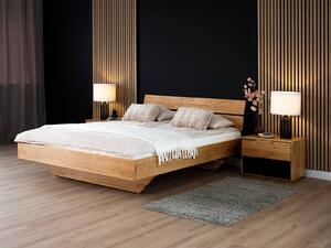 Tölgyfa lebegő ágy 120x200 cm Rossano