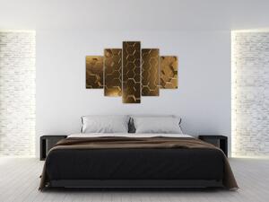 Kép - arany hatszög (150x105 cm)