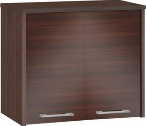 FIN 2D fürdőszobai szekrény 60 cm, wenge színben