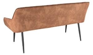 Design ülőpad Esmeralda 160 cm barna