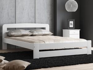 Fenyő ágy 140x200 Sasa fehér
