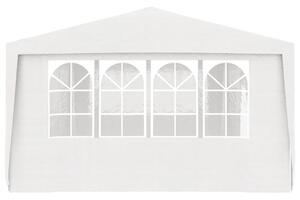VidaXL fehér rendezvénysátor oldalfalakkal 4 x 9 m 90 g/m²