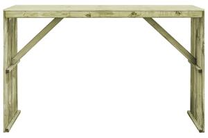 VidaXL impregnált fenyőfa bárasztal 170 x 60 x 110 cm