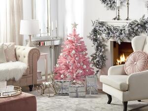 Karácsonyfa 120 cm Fergus (rózsaszín). 1078851