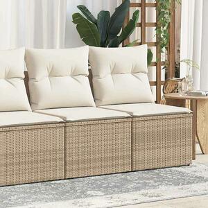 VidaXL Polyrattan Kerti Ülőgarnitúra - Bézs - 4 részes