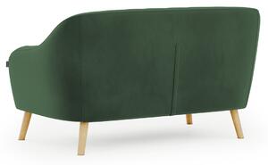 CORANTI VELVET zöld 2 személyes kanapé