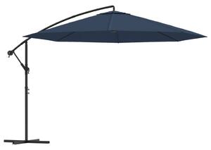 VidaXL kék tartókarral ellátott napernyő 3,5 m