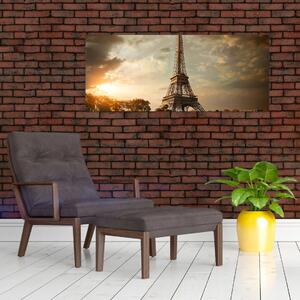 Kép - Eiffel-torony, Párizs, Franciaország (120x50 cm)