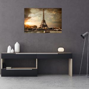 Kép - Eiffel-torony, Párizs, Franciaország (90x60 cm)