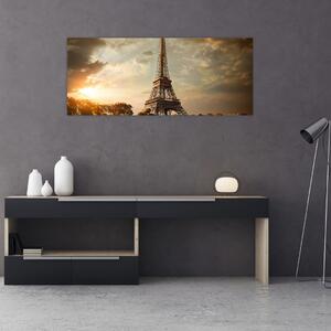 Kép - Eiffel-torony, Párizs, Franciaország (120x50 cm)