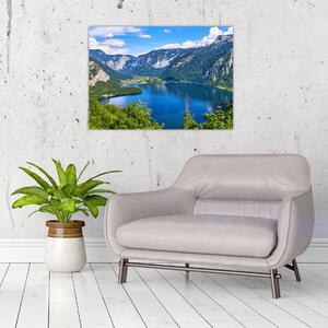 Kép - Hallstatt tó, Hallstatt, Austria (70x50 cm)