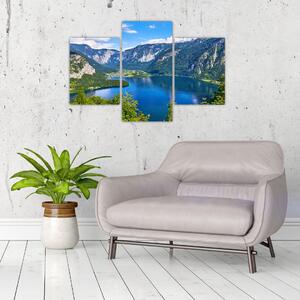 Kép - Hallstatt tó, Hallstatt, Austria (90x60 cm)