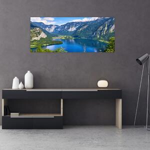 Kép - Hallstatt tó, Hallstatt, Austria (120x50 cm)