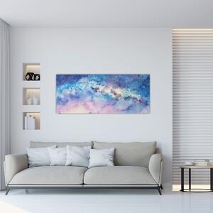 Kép - Milky Way, akvarell (120x50 cm)
